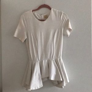 Torn by Ronny kobo peplum top